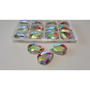 Капля Crystal AB (Кабошоне)